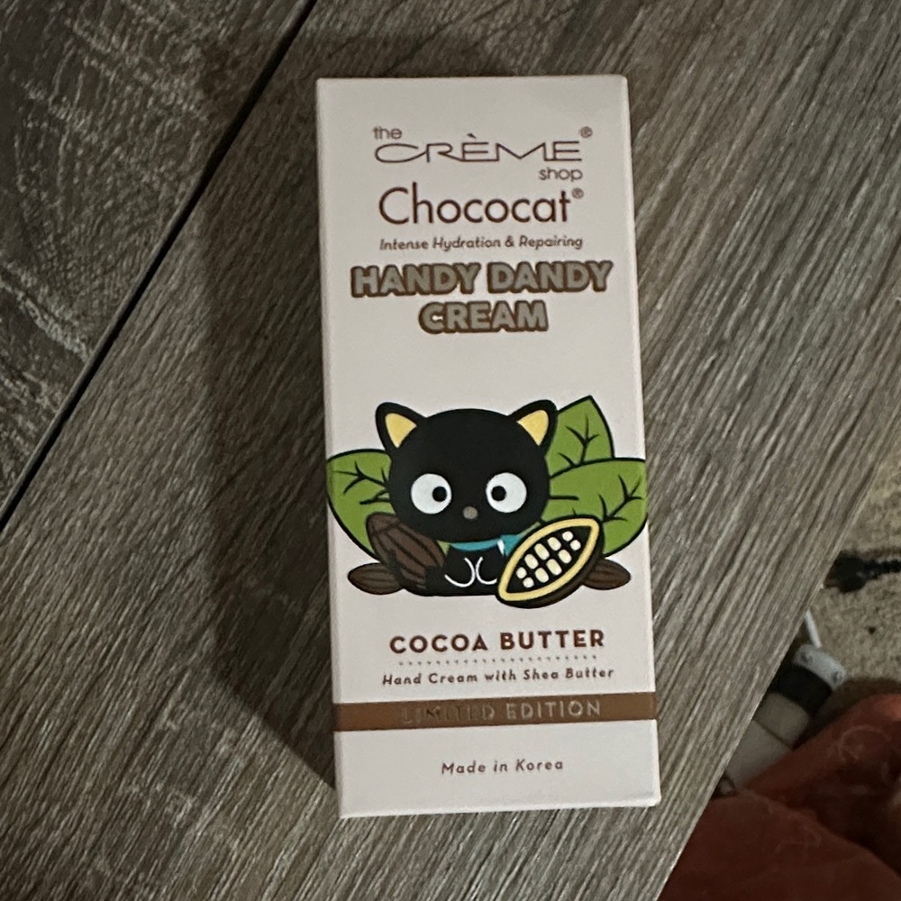 The Crème Shop x Hello Kitty Chococat Handy Dandy Hand Cream - Limited Edition
